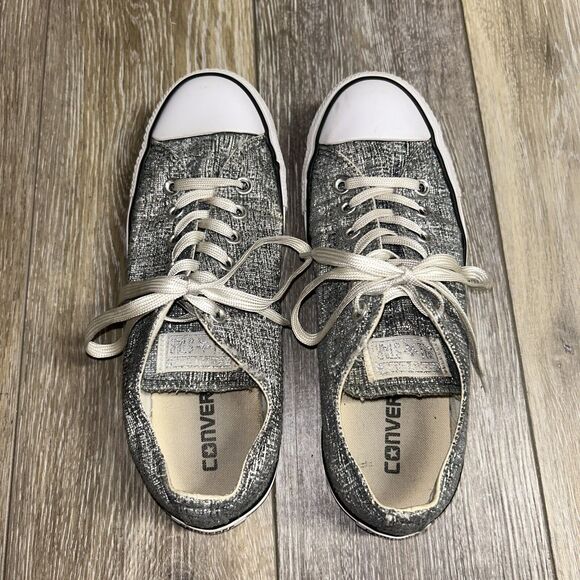 Converse Womens US Size 8 Chuck Taylor All Star 560302F Gray Sneaker Shoes - Picture 8 of 11